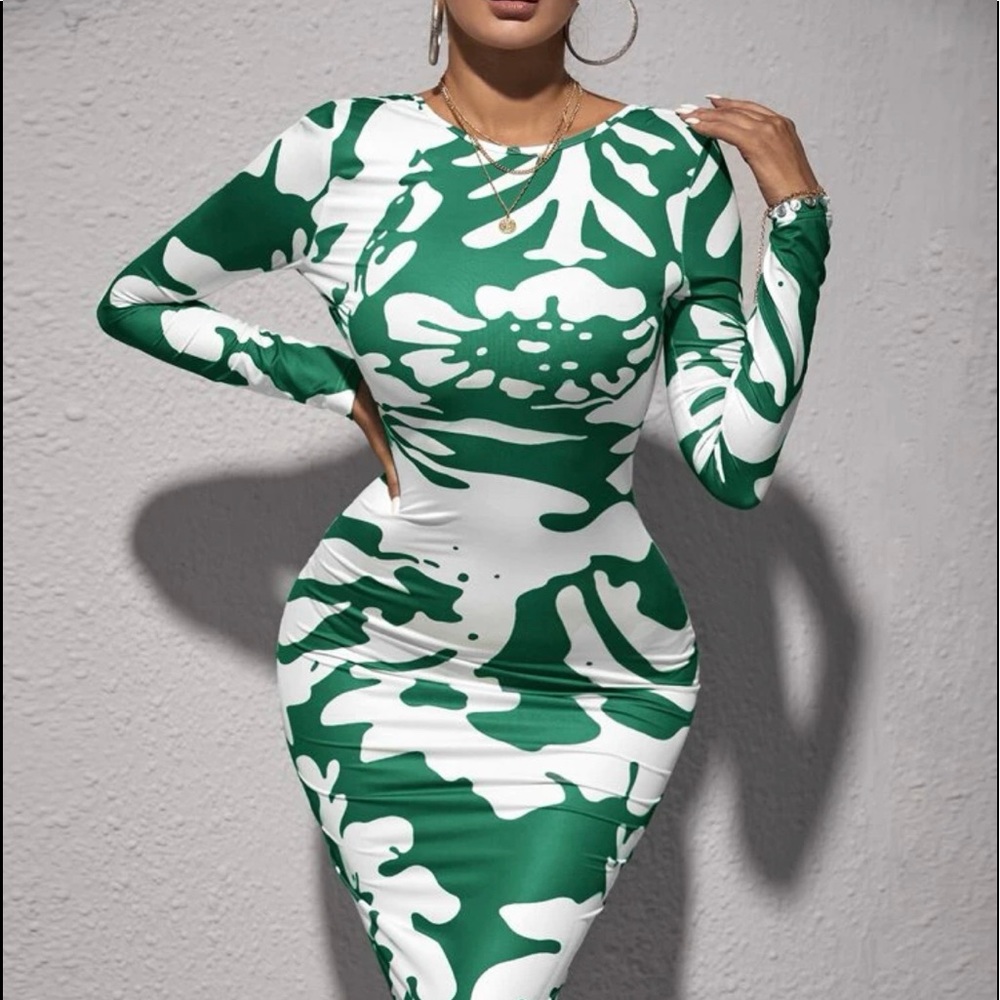 Brand New SHEIN Dress (Green)
